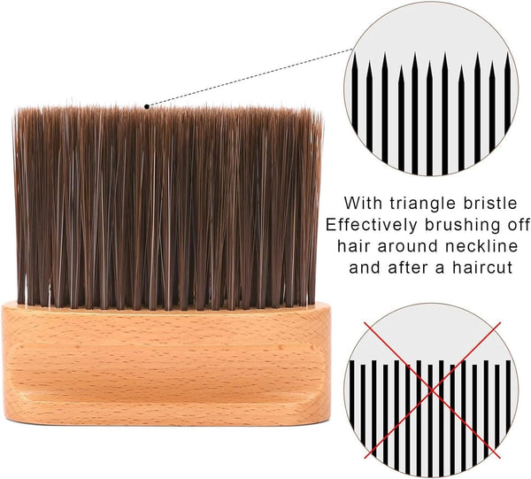 Globalstar Professional Barber Neck Brush - Hygienic Hair Cutting Solution