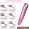 Globalstar Professional Pink Electric Nail Drill Pen - Portable Manicure & Pedicure Tool for Salon-Quality Results at Home