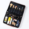 Globalstar Travel Makeup Organizer - Pink Artist Makeup Bag & Portable Skincare Train Case