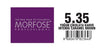 Morfose Hair Color Cream 5.35 Intense Chocolate Brown) Argan Oil Special Herbal Complex - Vibrant, Long-lasting Hair Color