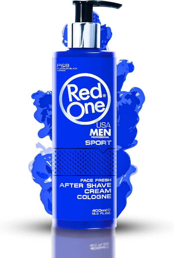 RedOne Sport After Shave Cream Cologne - 3-in-1 Formula for Active Men 400ml