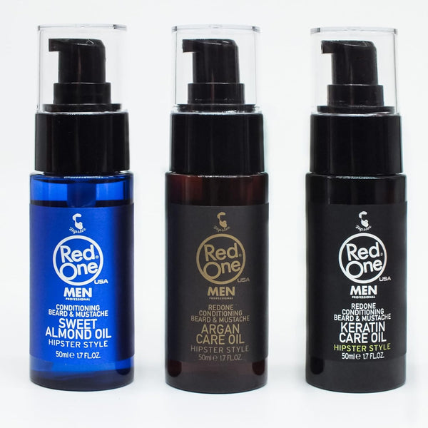زيت ريد وان كيراتين للحية والشارب 50 مل