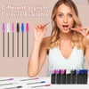 Globalstar 50 Pack Disposable Eyelash Brushes - Adjustable Eyelash Spoolies for Perfect Makeup