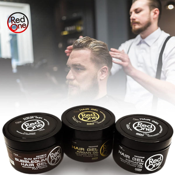 RedOne Hair Gel Gum Effect Maximum Control Bubblegum 450ml