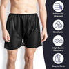 Globalstar 20-PcsMen's Disposable Salon Shorts - Individually Wrapped Non-Woven Underwear with Comfortable Elastic Waistband