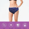 Globalstar Blue Disposable Underwear - 50 Pack for Travel, Spa, and Everyday Use