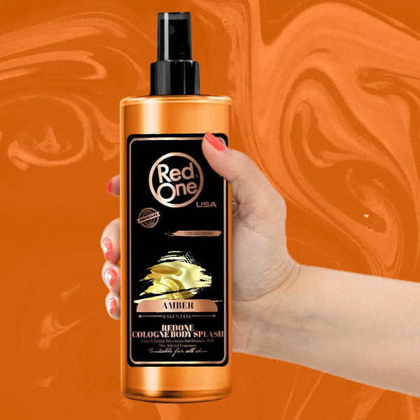 RedOne Amber After Shave Cologne Body Splash 400ml - Ultimate Freshness & Cleanliness