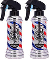 Globalstar Barber's Pole Hair Spray Bottle 200ml- The Stylist's Essential Misting Duo