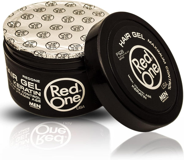 RedOne Keratin Hair Gel Maximum Control Silver 450ml