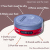 Morfose Ultra Aqua Hair Gel Wax 175ml - Ultimate Hold and Glossy Shine