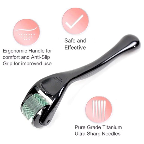 Globalstar Derma Roller 192 Micro Needles 0.50mm For Face And Body 808