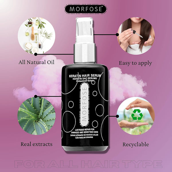 Morfose Keratin Hair Serum (75ml)