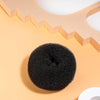 Globalstar Donut Hair Bun Black 6inches - Elegant Hair Styling Tool