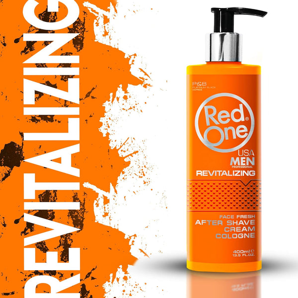 RedOne After Shave Cream Cologne Revitalizing 400ml - Hydrate, Soothe & Refresh