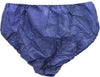Globalstar Blue Disposable Underwear - 50 Pack for Travel, Spa, and Everyday Use