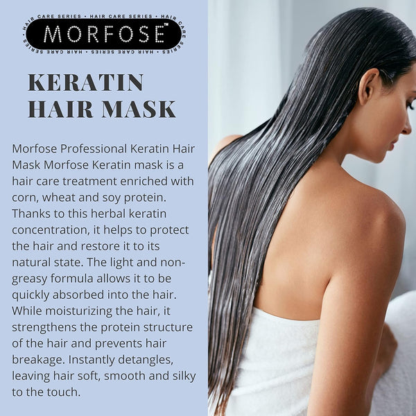 Morfose Keratin Hair Mask 250ml - Deep Conditioning Treatment