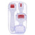 Globalstar 4 in 1 Derma Roller Interchangebale Heads Micro Needle For Face And Body 840