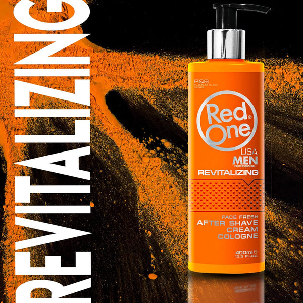 RedOne After Shave Cream Cologne Revitalizing 400ml - Hydrate, Soothe & Refresh