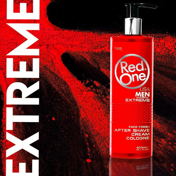 RedOne Extreme After Shave Cream Cologne 400ml - 3-in-1 Skin Care Solution