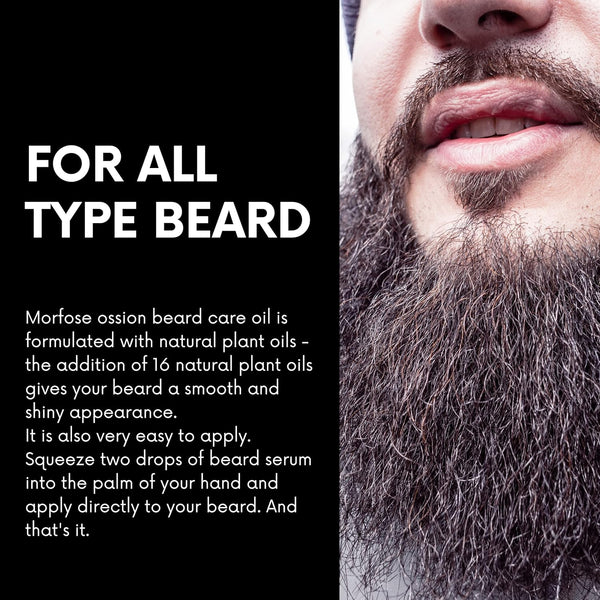 Morfose Ossion Beard Care Oil - 20ml - Ultimate Nourishment & Shine