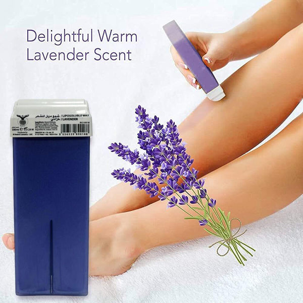 Black Depilatory Wax Tube Lavender 100ml - Awarid UAE