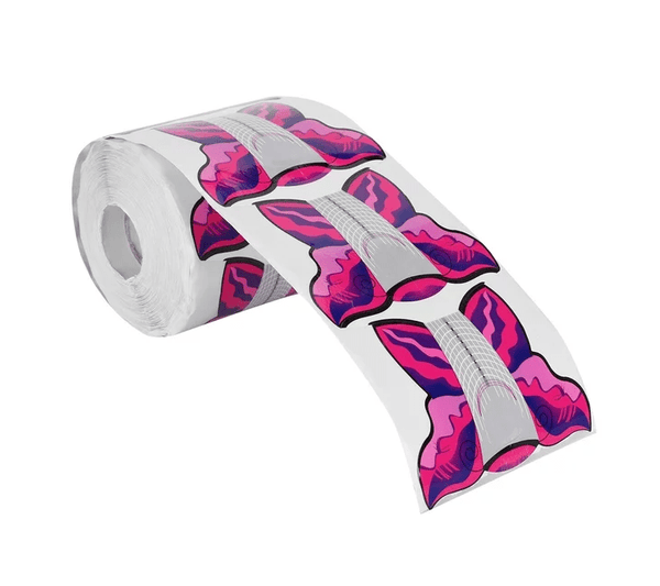 Globalstar Nail Form Extension Sticker Butterfly Shape 1 roll 300pcs BS-F05