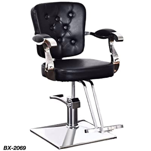 Black Professional Hydraulic Ladies Chair BX-2069 - Awarid UAE
