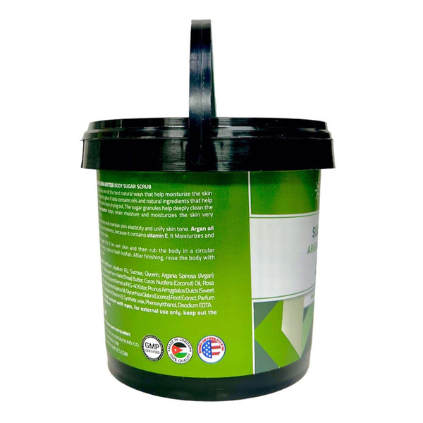 Globalstar Argan & Shea Butter Oil Based Sugar Scrub 600g - Awarid UAE