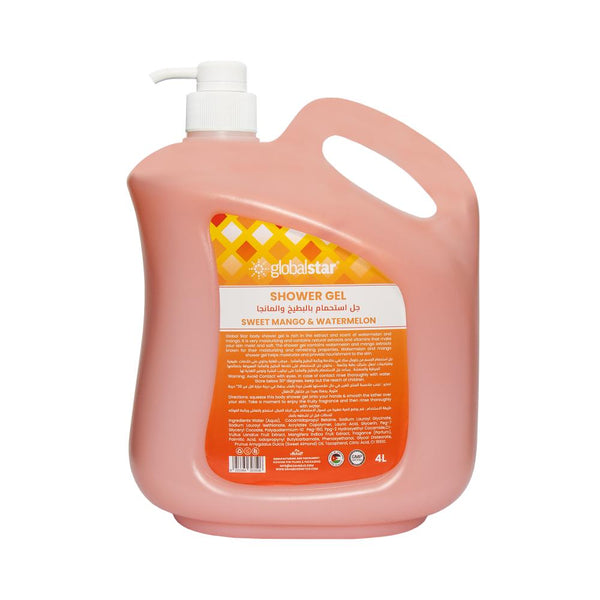 Globalstar Sweet Mango & Watermelon Shower Gel 4L