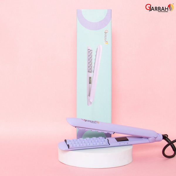 Gjarrah Ceramic Hair Straightener – Professional 100-240V Dual Voltage, High-Performance Styling Tool with Advanced Heat Technology