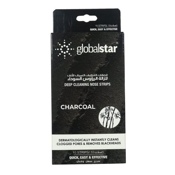 Globalstar Deep Cleansing Nose Strips Charcoal 1 Box GS-2002 - Awarid UAE