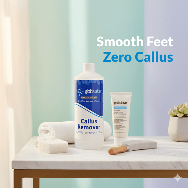 Globalstar Professional Callus Remover 1000ml – Fast-Acting Formula for Cuticle & Dead Skin Removal