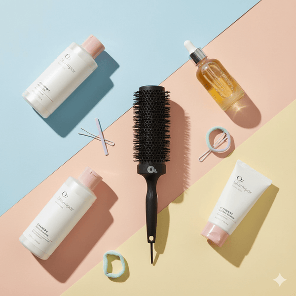 Oplus Nano Technology Ceramic and Ionic Hair Brush 32 – Effortless Detangling & Brilliant Shine