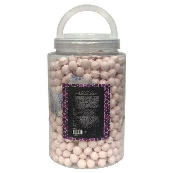 Globalstar Manicure Soaking Tablets Rose 2800g - Awarid UAE