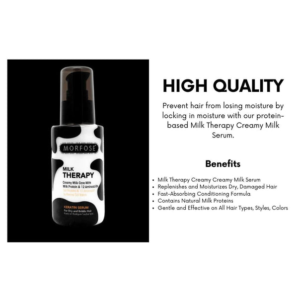 Morfose Milk Therapy Keratin Hair Serum 100ml - Awarid UAE