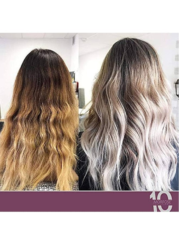 Morfose Professional Blue Bleaching Powder Sachet 500ml - Nourishing Herbal Oil Complex