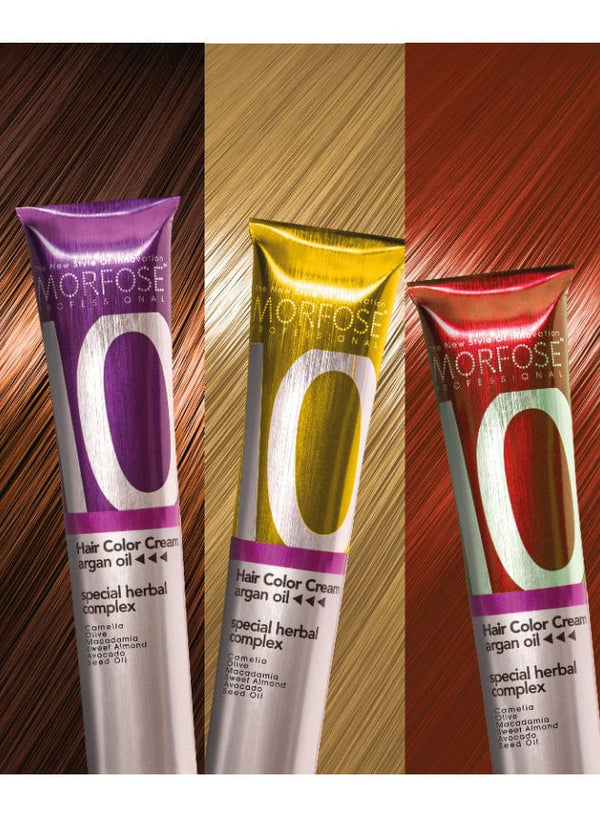 Morfose Hair Color Cream Argan Oil Special Herbal Complex (1.1 Mavi Siyah) 100ml - Nourishing Color, Vibrant Shine