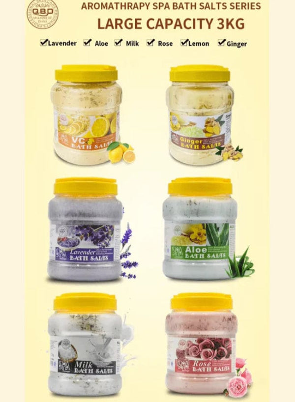 Dr. Meinaier Ginger Bath Salts - 3kg Soothing & Relaxing Spa Experience
