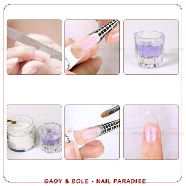 Lidan Acrylic Liquid Nail (240ml) - The Professional's Choice for Enduring Perfection