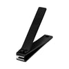 Globalstar Premium Black Nail Clipper - Sturdy and Durable Design