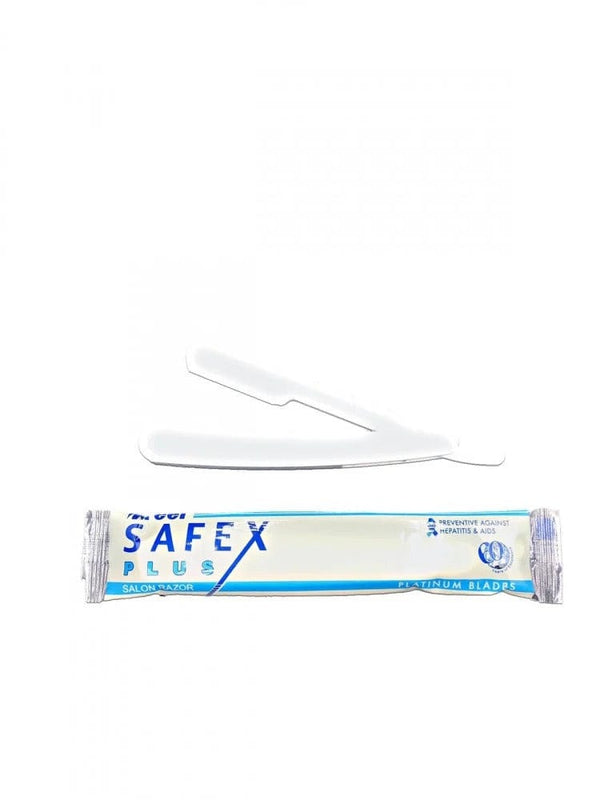Safex Disposable Salon Razor - 50-Pack Professional Shaving Blades for Men, Ideal for Home and Barber Use