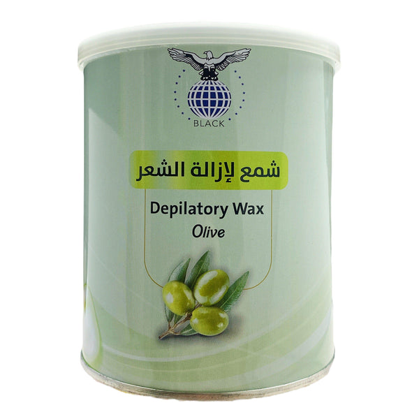 Black Depilatory Wax Can Olive 800ml - Awarid UAE