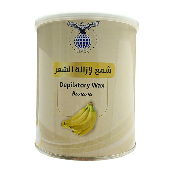 Black Depilatory Wax Can Banana 800ml - Awarid UAE