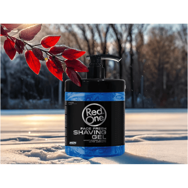 جل حلاقة ريد وان فيس فريش 1000 مل - حلاقة ناعمة ومنعشة