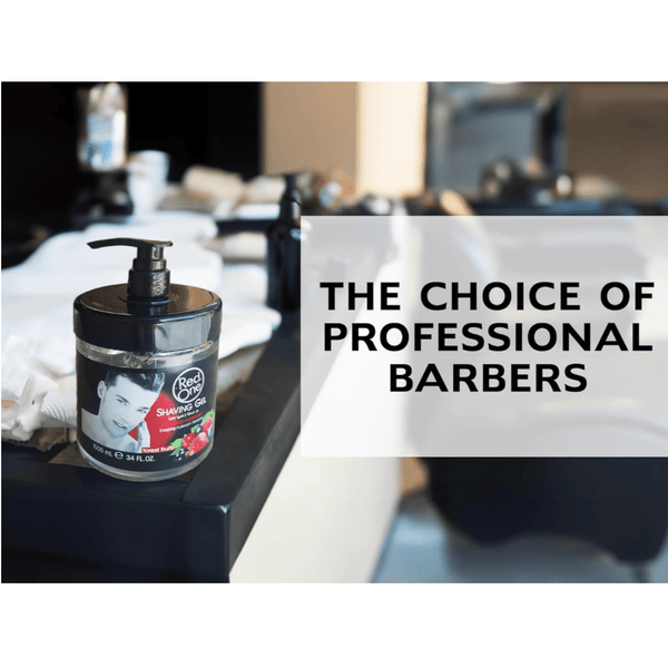 جل حلاقة ريد وان برائحة فاكهة الغابة 1000 مل - كريمي، مرطب، وحلاقة لا تسبب تهيج البشرة