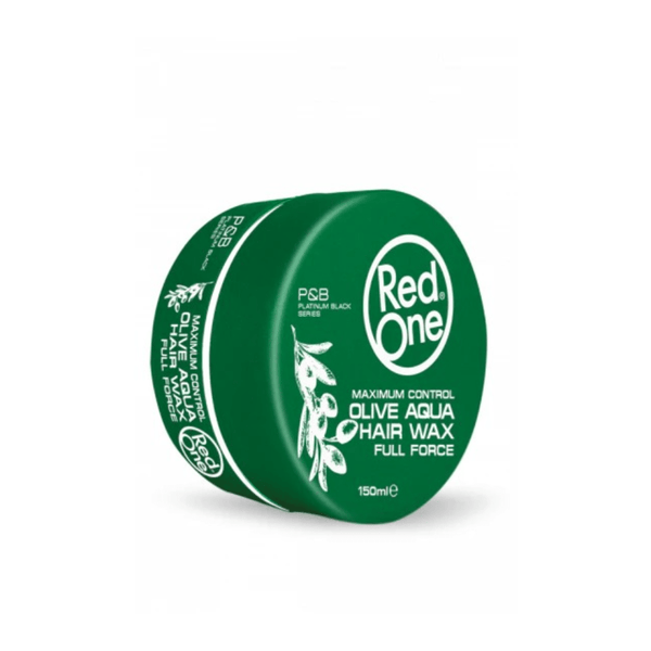 RedOne Olive Aqua Hair Gel Wax Full Force (150ml) - Ultimate Hold & Shine