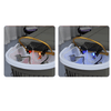 Globlastar Japan Head Spa Equipment - Custom Salon Massage Table with Water Circulation Shower & Shampoo Spa Bed