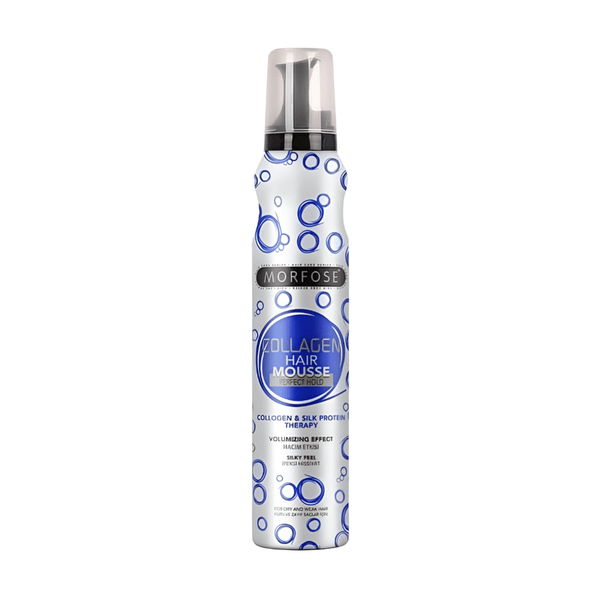 Morfose Collagen Hair Mousse 200ml - Voluminous Styling for Dry and Weak Hair