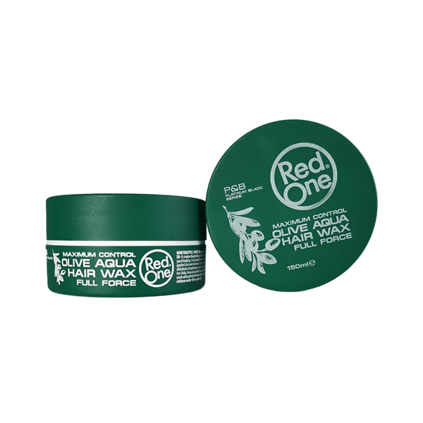 RedOne Olive Aqua Hair Gel Wax Full Force (150ml) - Ultimate Hold & Shine