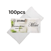 Globalstar Refreshing Wet Towel Mint 100pcs - Premium Mint-Scented Cotton Towels for Ultimate Freshness and Hygiene
